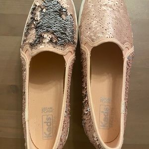 Keds Triple Decker Pink sequin Size 8